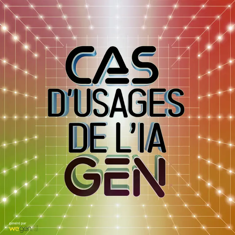 Cas d'usages de l'IA générative